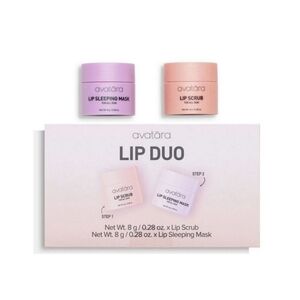 💣♡Avatara Lip Duo Lip Scrub & LipSleeping Mask Night Time Lip Care